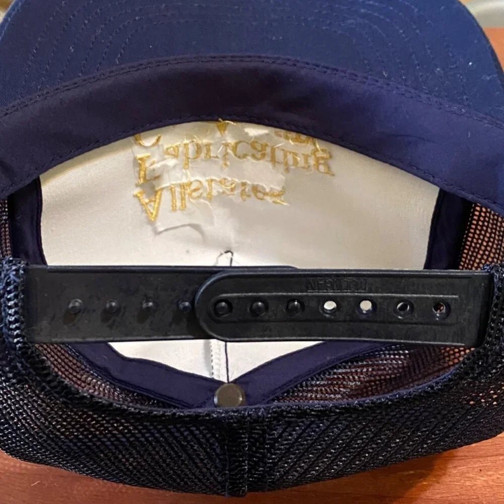 Allstates Fabricating Co Safety First Corded Snapback Trucker Hat Industrial‎